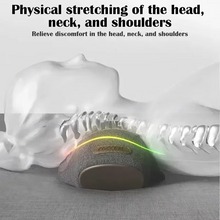 Load image into Gallery viewer, Rechargeable Heated Neck Massage Pillow with Cervical Support and Vibration
