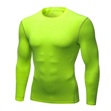 Load image into Gallery viewer, Men's Compression Long Sleeve Training Shirt for Running and Gym
