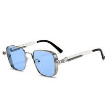 Load image into Gallery viewer, Retro Steampunk Metal Frame Sunglasses for Men
