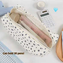 Load image into Gallery viewer, Cute Multifunctional Floral Pen Bag Large Capacity Pencil Case Organizer
