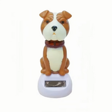 Load image into Gallery viewer, Solar Powered Swinging Dashboard Ornament – Eco-Friendly Car Interior Decoration
