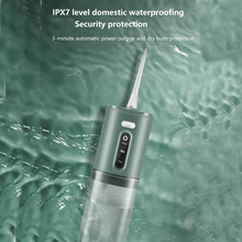 Load image into Gallery viewer, Portable Water Flosser USB Rechargeable Oral Irrigator 9.5oz Electric Tooth Cleaner with 3 Modes Waterproof
