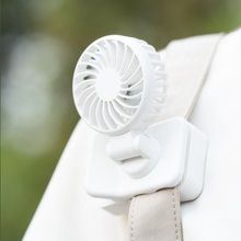 Load image into Gallery viewer, Portable Rechargeable Clip Fan with Type C Charging and 3 Speed Settings for Personal Cooling
