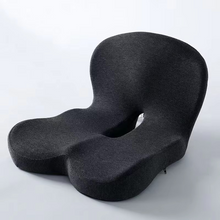 Load image into Gallery viewer, Ergonomic Seat Cushion with Backrest for Office and Home Chairs, Soft Support for Hip and Lower Back Comfort
