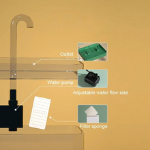Load image into Gallery viewer, Crystal Clear USB Cat Water Fountain with Advanced Filtration System
