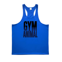 Load image into Gallery viewer, Men's Muscle Fit Cotton Stringer Tank Top
