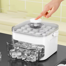 Load image into Gallery viewer, Large 50-Cube Ice Tray with Easy-Press Lid for Effortless Release
