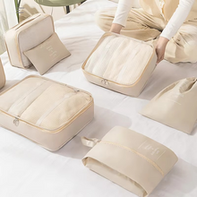 Load image into Gallery viewer, Travel Organizer Packing Cube Set for Luggage and Wardrobe Storage
