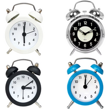 Load image into Gallery viewer, Cute Rabbit Ears Loud Twin Bell Alarm Clock for Heavy Sleepers
