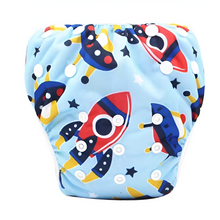 Load image into Gallery viewer, Reusable Adjustable Baby Swim Diaper Waterproof Cloth Pool Pant
