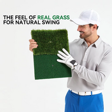 Load image into Gallery viewer, Portable Golf Hitting Mat with Tee Hole for Backyard, Garage, and Indoor Practice
