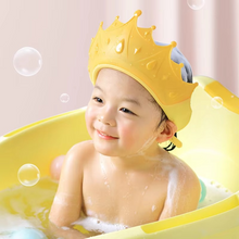 Load image into Gallery viewer, Baby and Child Waterproof Silicone Shampoo Hat for Eye and Ear Protection
