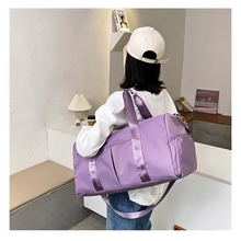 Load image into Gallery viewer, Outdoor Waterproof Sports Gym Bag with Shoe Compartment and Travel Storage
