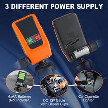 Load image into Gallery viewer, Advanced 3.2GPM Auto-stop DC 12V Fuel Transfer Pump with Leak Protection &amp; 4-Tank Adapter
