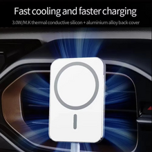 Load image into Gallery viewer, 15W Magnetic Wireless Car Charger Mount with Type-C Fast Charging for iPhone 12 and 13 Series
