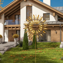 Load image into Gallery viewer, Enchanting Solar-Powered 3D Kinetic Wind Sculpture for Gardens
