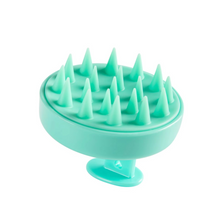 Load image into Gallery viewer, Wheat Straw Silicone Scalp Massage Shampoo Brush with Soft Silicone Bristles
