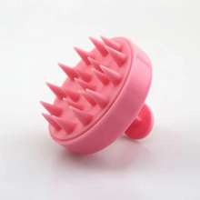 Load image into Gallery viewer, Wheat Straw Silicone Scalp Massage Shampoo Brush with Soft Silicone Bristles
