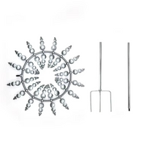Load image into Gallery viewer, Enchanting Solar-Powered 3D Kinetic Wind Sculpture for Gardens

