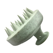 Load image into Gallery viewer, Wheat Straw Silicone Scalp Massage Shampoo Brush with Soft Silicone Bristles
