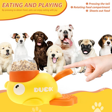 Load image into Gallery viewer, Interactive Duck Slow Feeder Toy and Food Dispenser for Dogs
