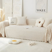 Load image into Gallery viewer, Plush Chenille Sofa Cover, Anti-Scratch and Dustproof Throw
