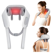 Load image into Gallery viewer, Electric Shiatsu Neck and Trapezius Muscle Massager with Deep Pressure and Heat
