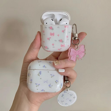 Load image into Gallery viewer, Stylish Small Flowers Bowknot Cartoon Pendant Case for AirPods
