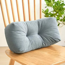 Load image into Gallery viewer, Plush Lumbar Support Pillow for Office and Study Comfort
