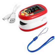 Load image into Gallery viewer, Rechargeable Pediatric Finger Oximeter, Wellness &amp; Sports Monitor
