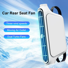 Load image into Gallery viewer, Car Headrest Cooling Fan 3 Speed Adjustable Electric Car Seat Fan 5V/2A Car Rear Backrest Fan Car Interior Accessories
