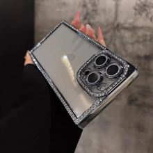 Load image into Gallery viewer, Diamond Rhinestone Luxury iPhone Case
