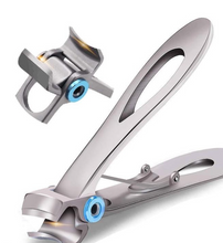 Load image into Gallery viewer, Wide Jaw Toenail Clipper with Cast Steel Blades and Ergonomic Handle
