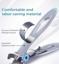 Load image into Gallery viewer, Wide Jaw Toenail Clipper with Cast Steel Blades and Ergonomic Handle
