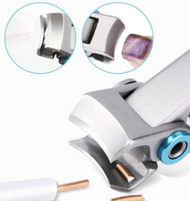 Load image into Gallery viewer, Wide Jaw Toenail Clipper with Cast Steel Blades and Ergonomic Handle
