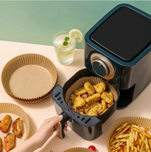 Load image into Gallery viewer, AirFryerLiner° Disposable Non-Stick Paper Liners for Air Fryers
