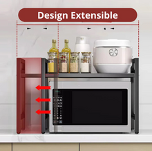 Load image into Gallery viewer, Adjustable Microwave Storage Shelf

