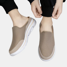 Load image into Gallery viewer, Men's Breathable Cotton Blend Slippers for Daily Comfort
