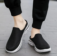 Load image into Gallery viewer, Men's Breathable Cotton Blend Slippers for Daily Comfort
