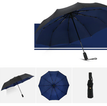 Load image into Gallery viewer, Windproof Folding Storm Umbrella for Total Rain and Wind Protection
