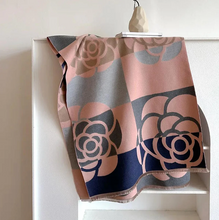 Load image into Gallery viewer, Reversible Printed Cashmere Scarf, Luxury Warmth And Style
