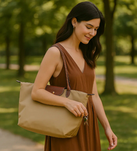 Load image into Gallery viewer, Waterproof Foldable Handbag for Women – Elegant Compact Everyday Tote
