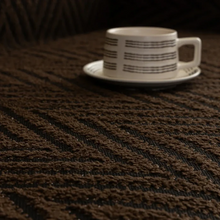 Load image into Gallery viewer, Chevron Herringbone Tassel Couch Cover Throw Blanket
