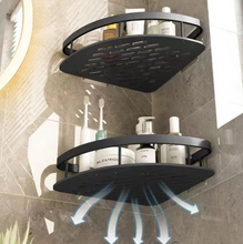 Load image into Gallery viewer, Aluminum Curve Shower Caddy Wall Mounted Shelf Organizer

