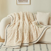 Load image into Gallery viewer, Cloud Cuddle Blanket Soft Sherpa Fleece Throw
