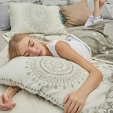 Load image into Gallery viewer, Mandala Cotton Gauze Pillowcases Soft Breathable Set
