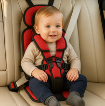 Load image into Gallery viewer, Portable Child Booster Seat with Five Point Harness and Head Support, Foldable Travel

