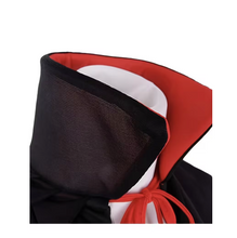 Load image into Gallery viewer, Double Sided Gothic Cape with Stand Collar and Front Lacing
