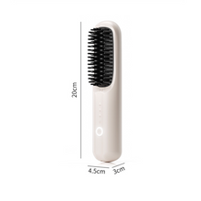 Load image into Gallery viewer, Cordless Straightening Brush with Negative Ion Technology and Ceramic Coated Teeth, 30 Minute Battery
