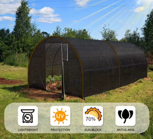 Load image into Gallery viewer, Black shade cloth sunblock mesh cover
